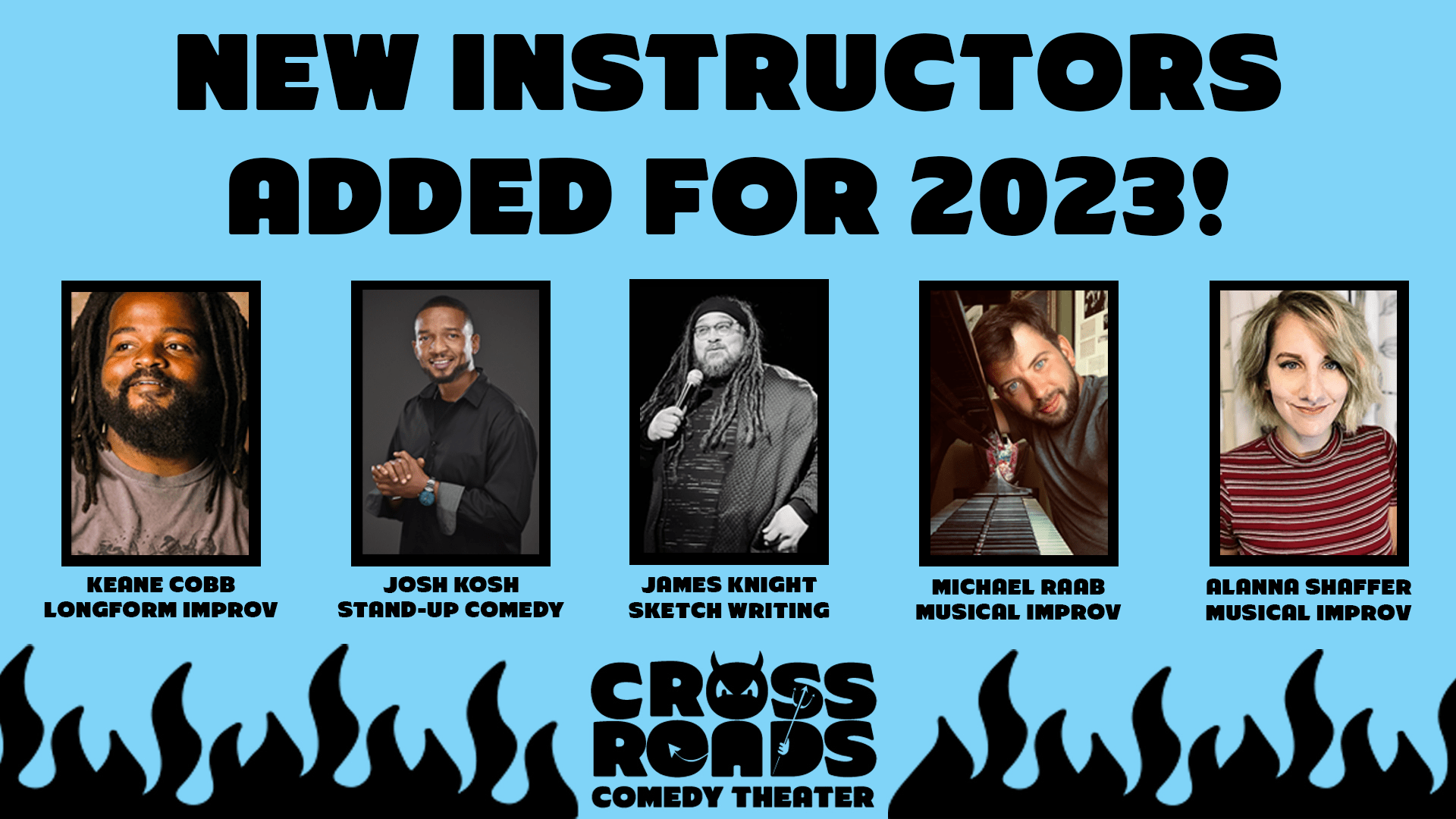 New Instructors Added for 2023!